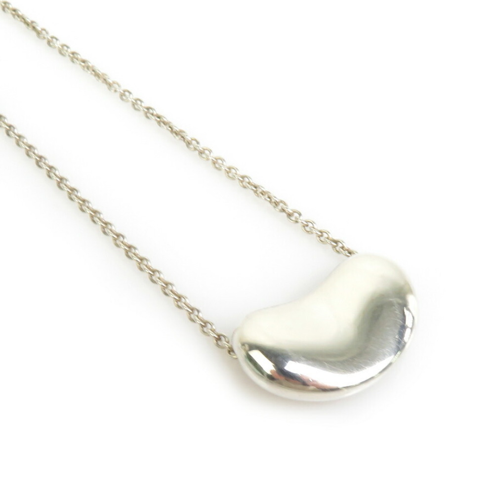 Tiffany Beans Necklace Silver